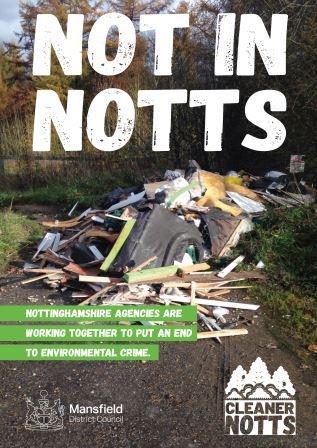 Not in Notts - Cleaner Notts poster