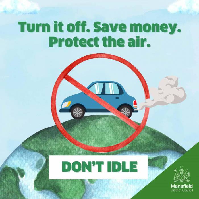 Turn it off. Save money. Protect the air.