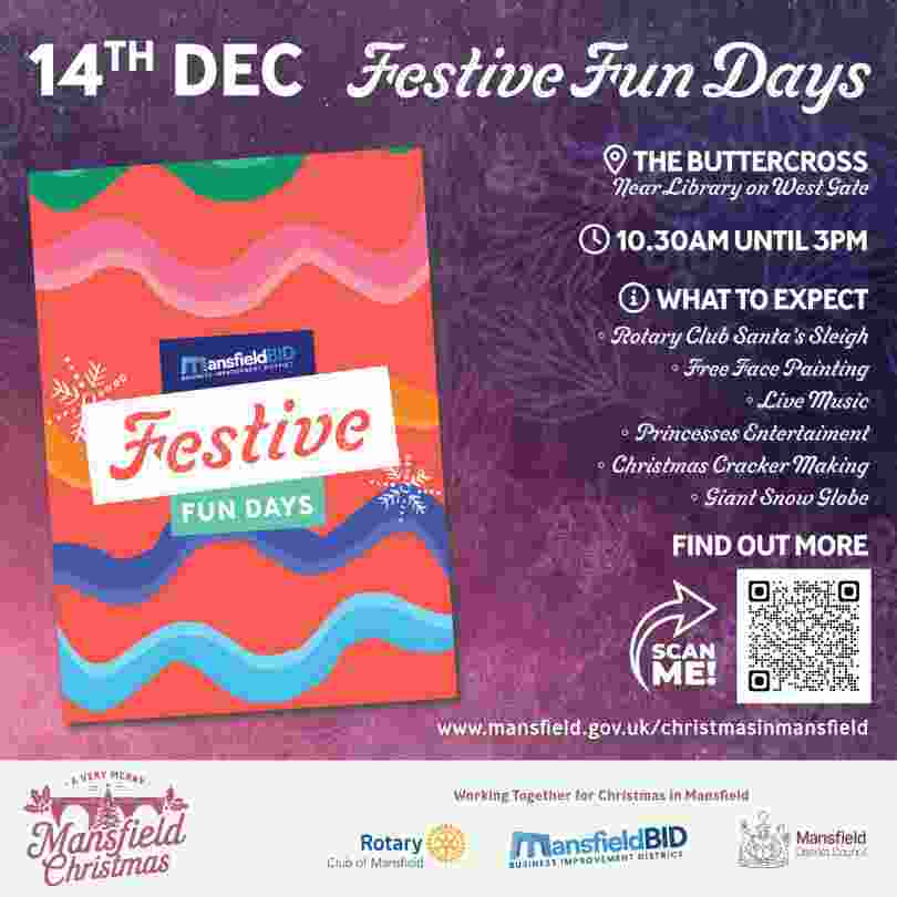 BID's Festive Fun Days poster 2
