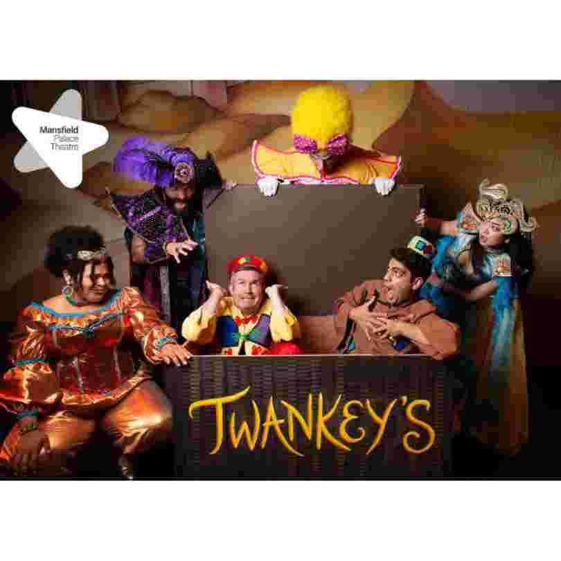 Panto cast as the Twankeys