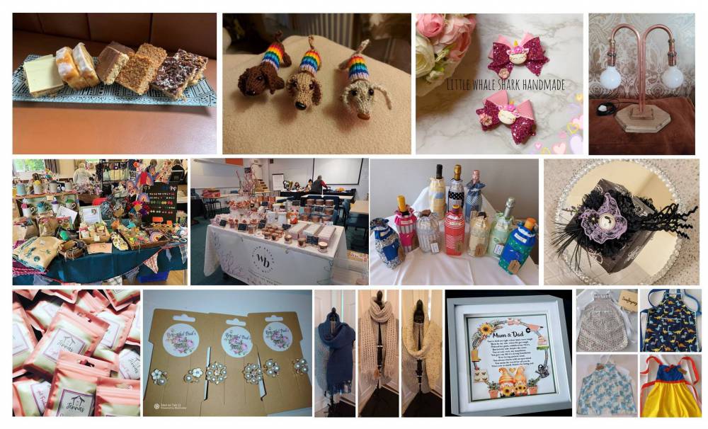 individual images of craft stalls