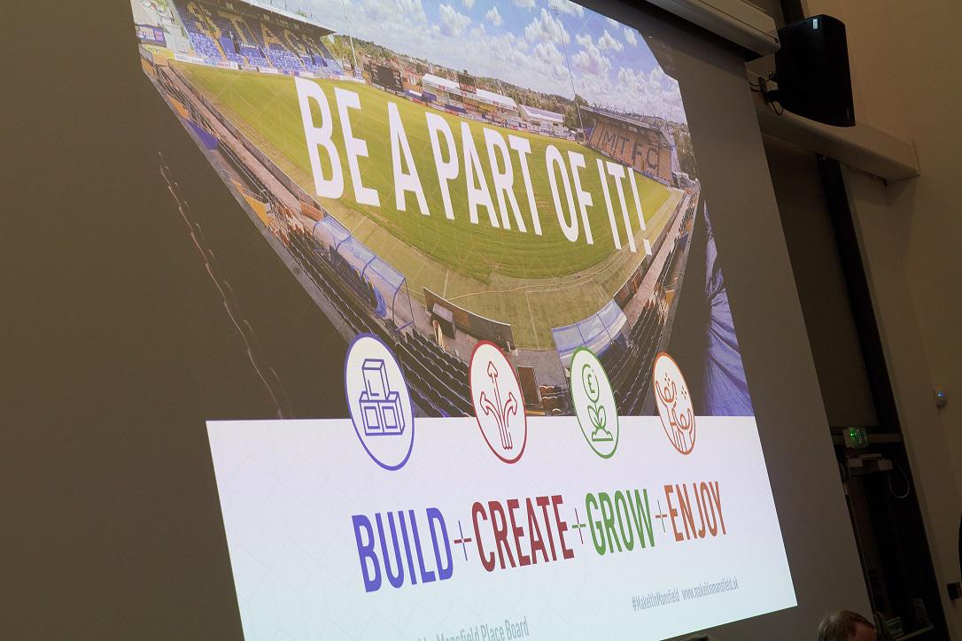 The launch of the new Make it in Mansfield Strategy - 
 Be a part of it