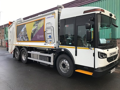 Photo of a council bin lorry