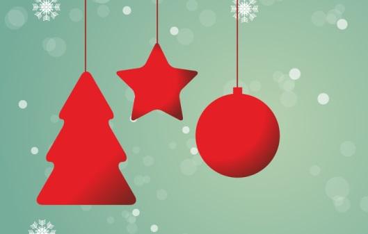 Christmas decorations to promote