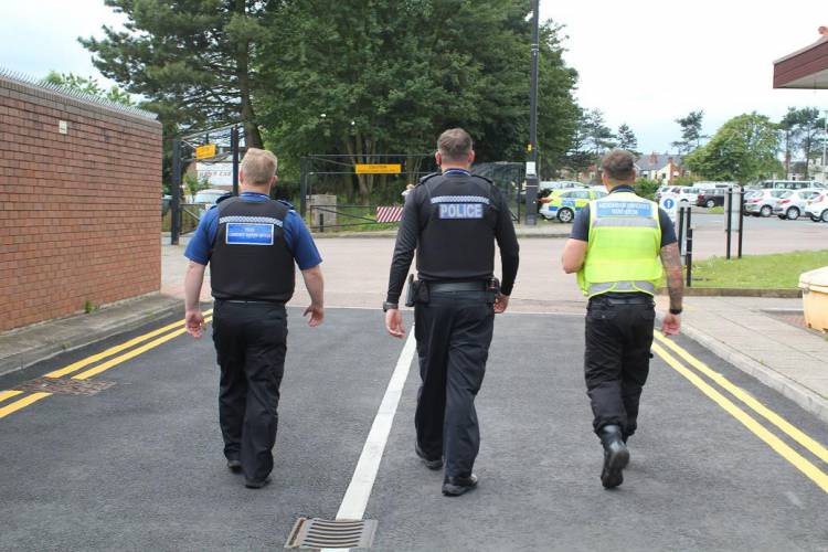 Community Safety and the Police worked together during this operation