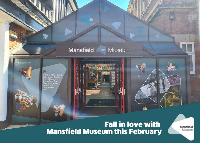 Picture of the entrance to Mansfield Museum