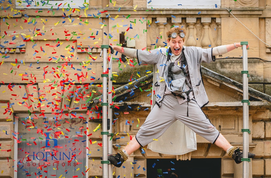 The Full Shebang outdoor performer