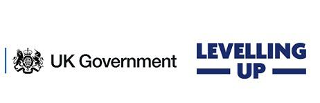 UK Government and Levelling Up logos