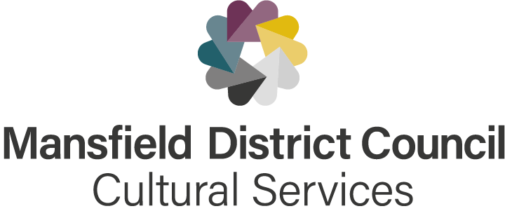 Logo with graphic and white background