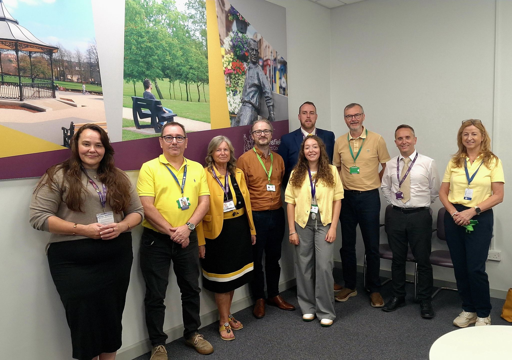 Mansfield District Council and Citizens Advice North Notts celebrate launch of new partnership