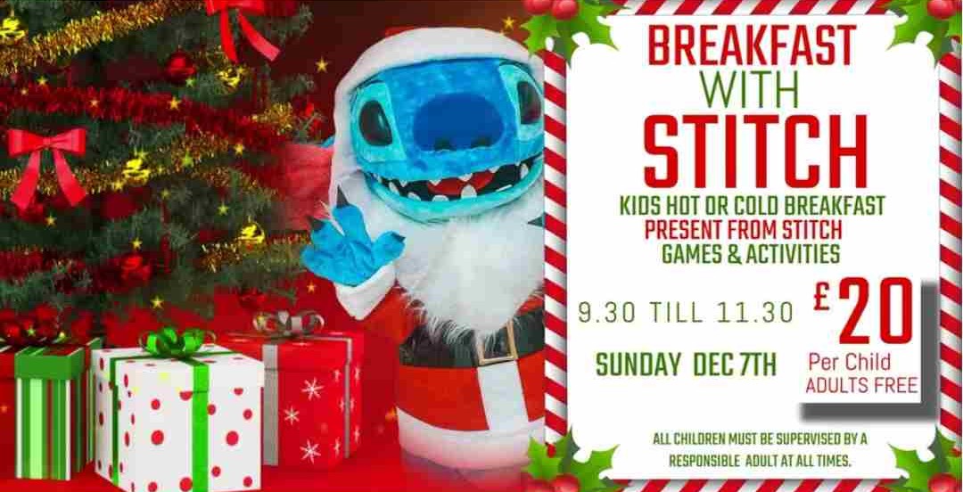 Breakfast with Stitch at the Swan poster