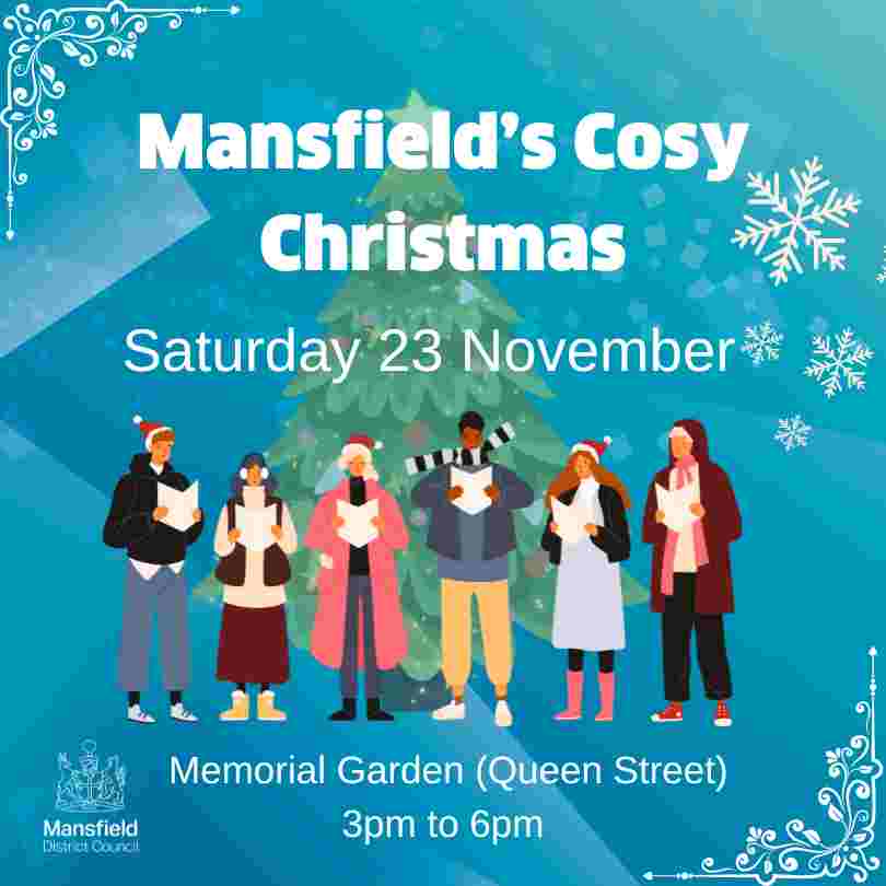 Mansfield s cozy christmas artwork
