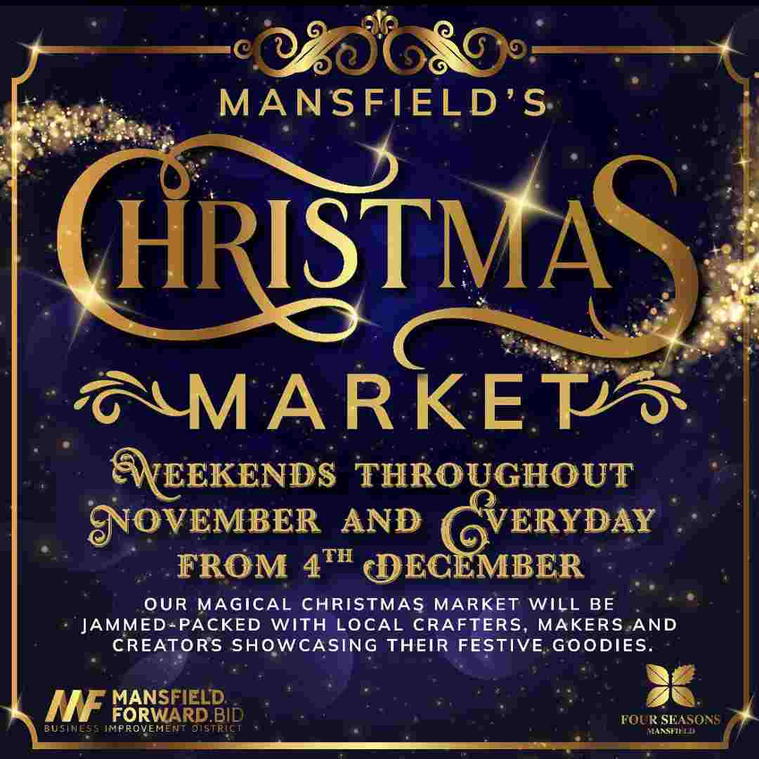 Mansfield BID Christmas Market poster