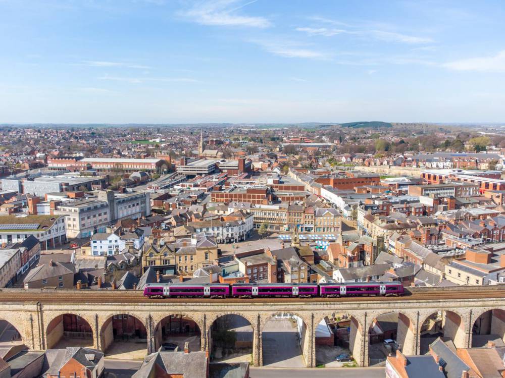 Mansfield from above