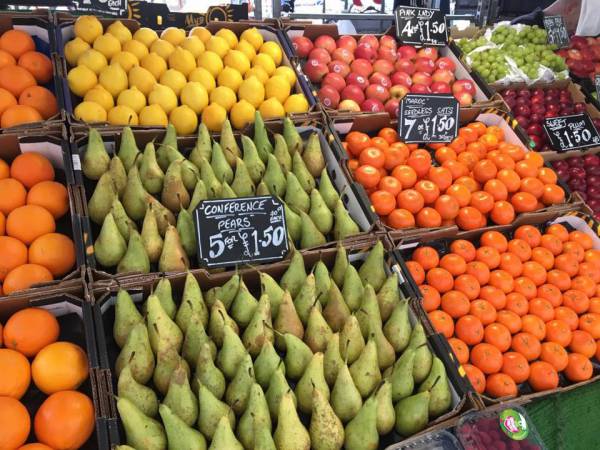 Photo of a market stall