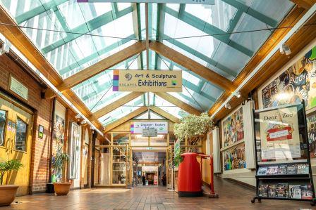 Photo showing the Interior of Mansfield Museum