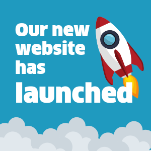 New website advert - Our new website has launched