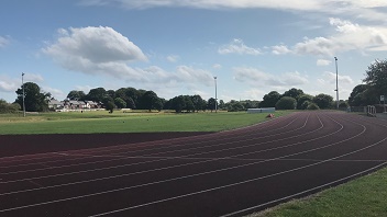 Berry Hill Park athletics track