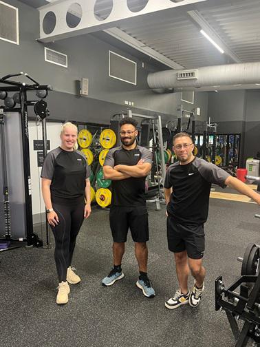 The gym trainers