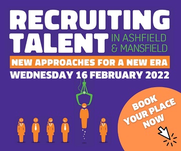 Poster for Recruiting Talent event