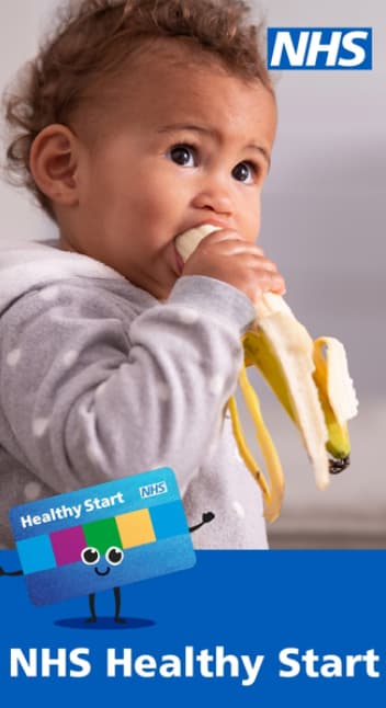 NHS Healthy Start Advert banner