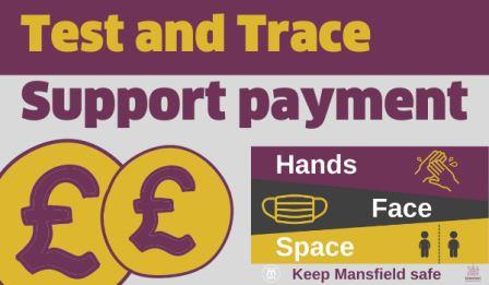 Test and Trace support payment graphic
