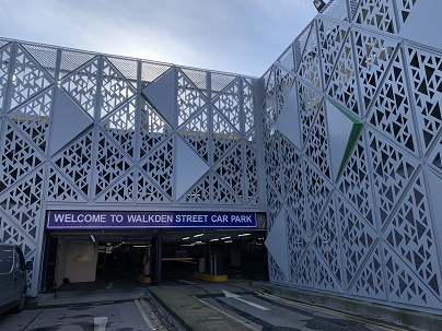 Photo of the entrance to Walkden Street car park