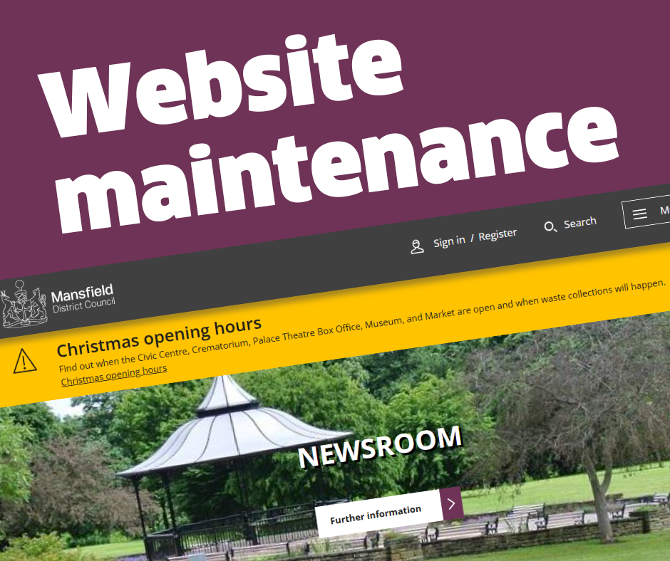 Website maintenance