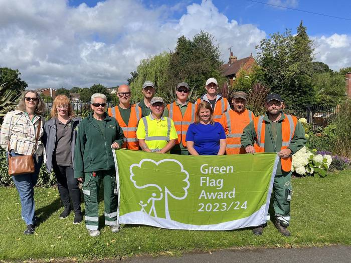Green Flag Award 2023/24 for Yeoman Hill Park