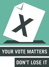 Your vote matters logo