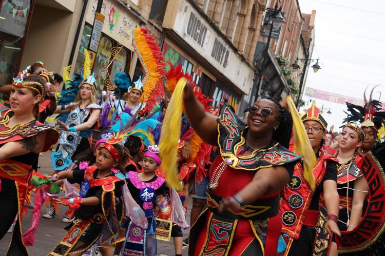 Mansfield Carnival parade 2023