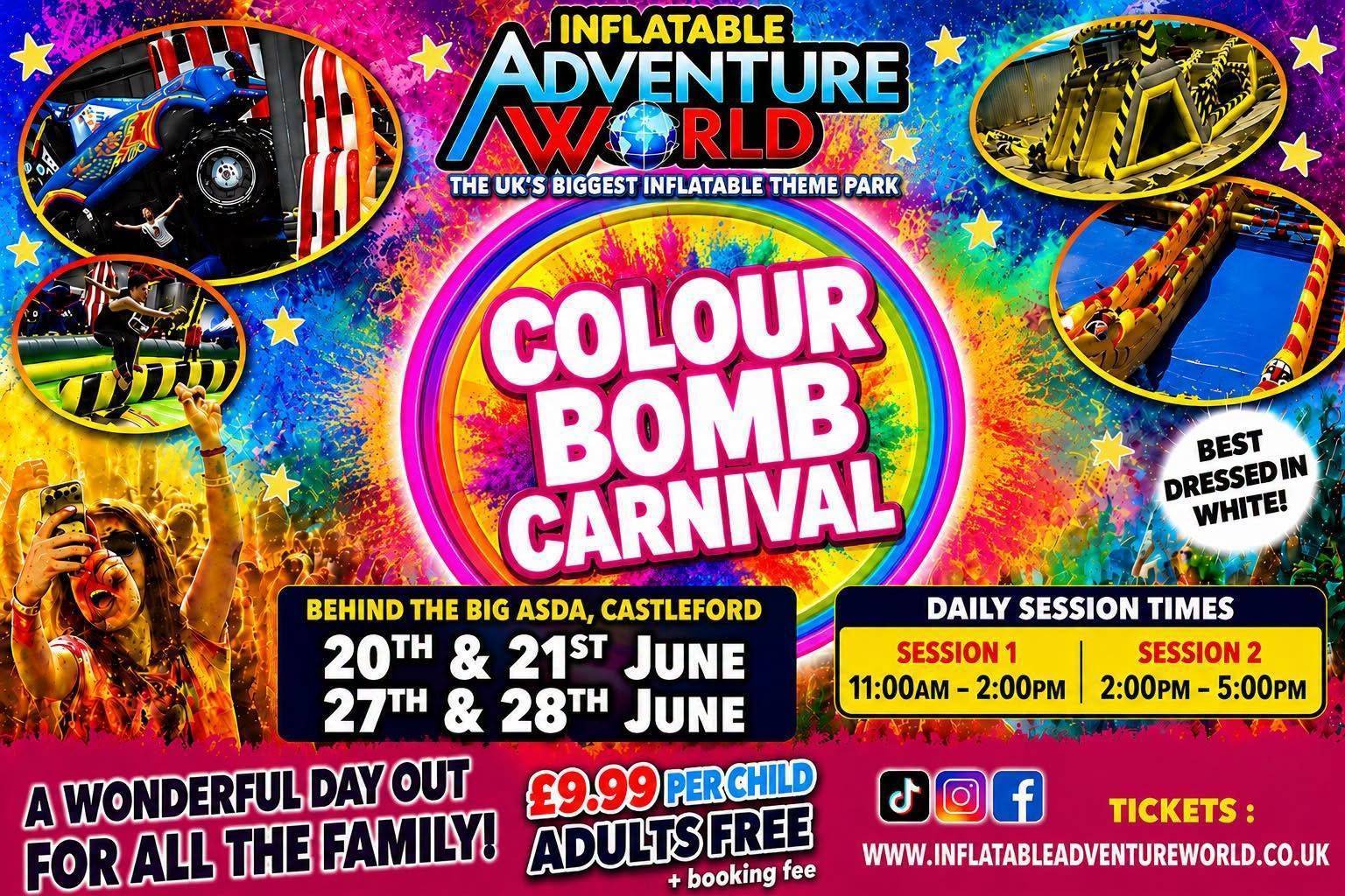 Colour Bomb Carnival poster