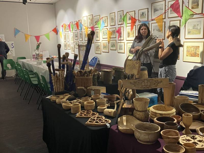 Heritage craft fair stall