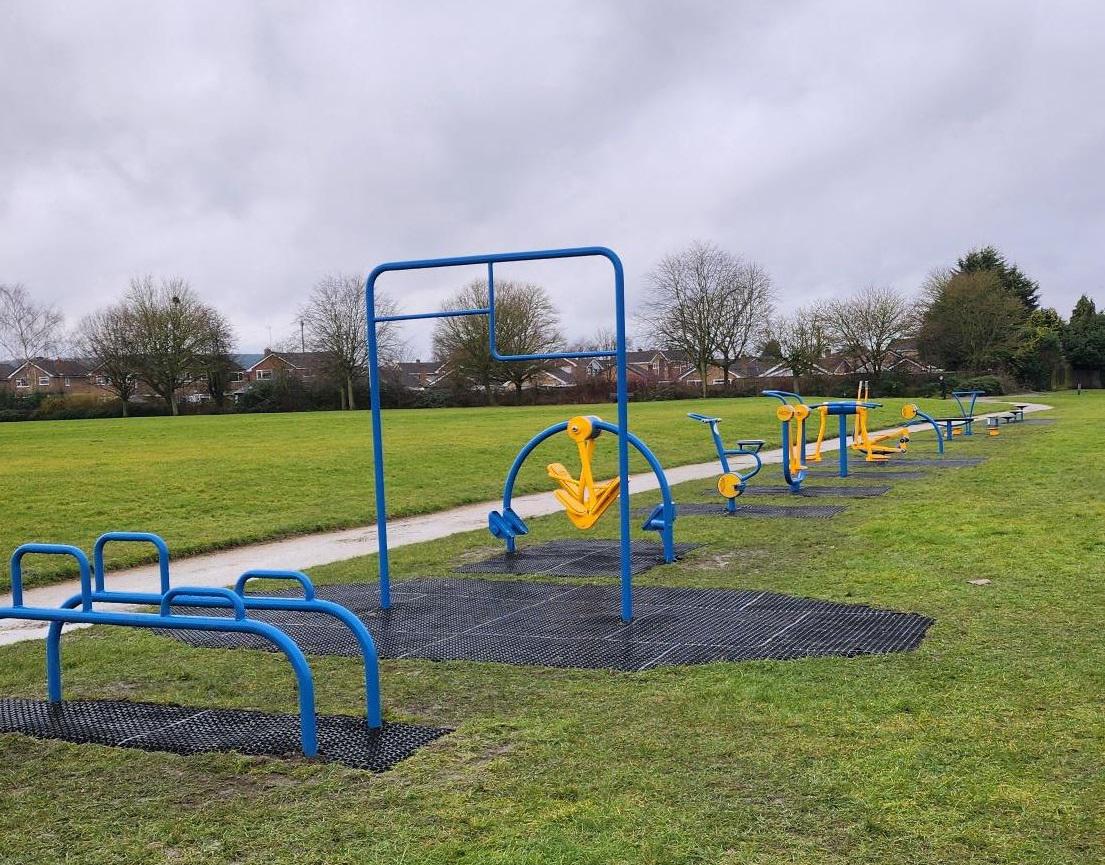 manor park new play equipment
