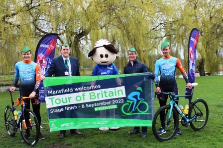 Mansfield will host a stage finish of the Tour of Britain