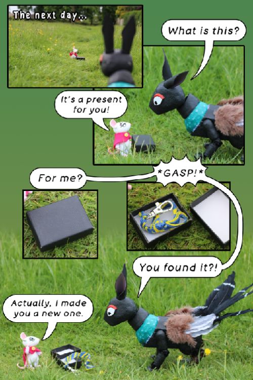 Comic made by local young crative