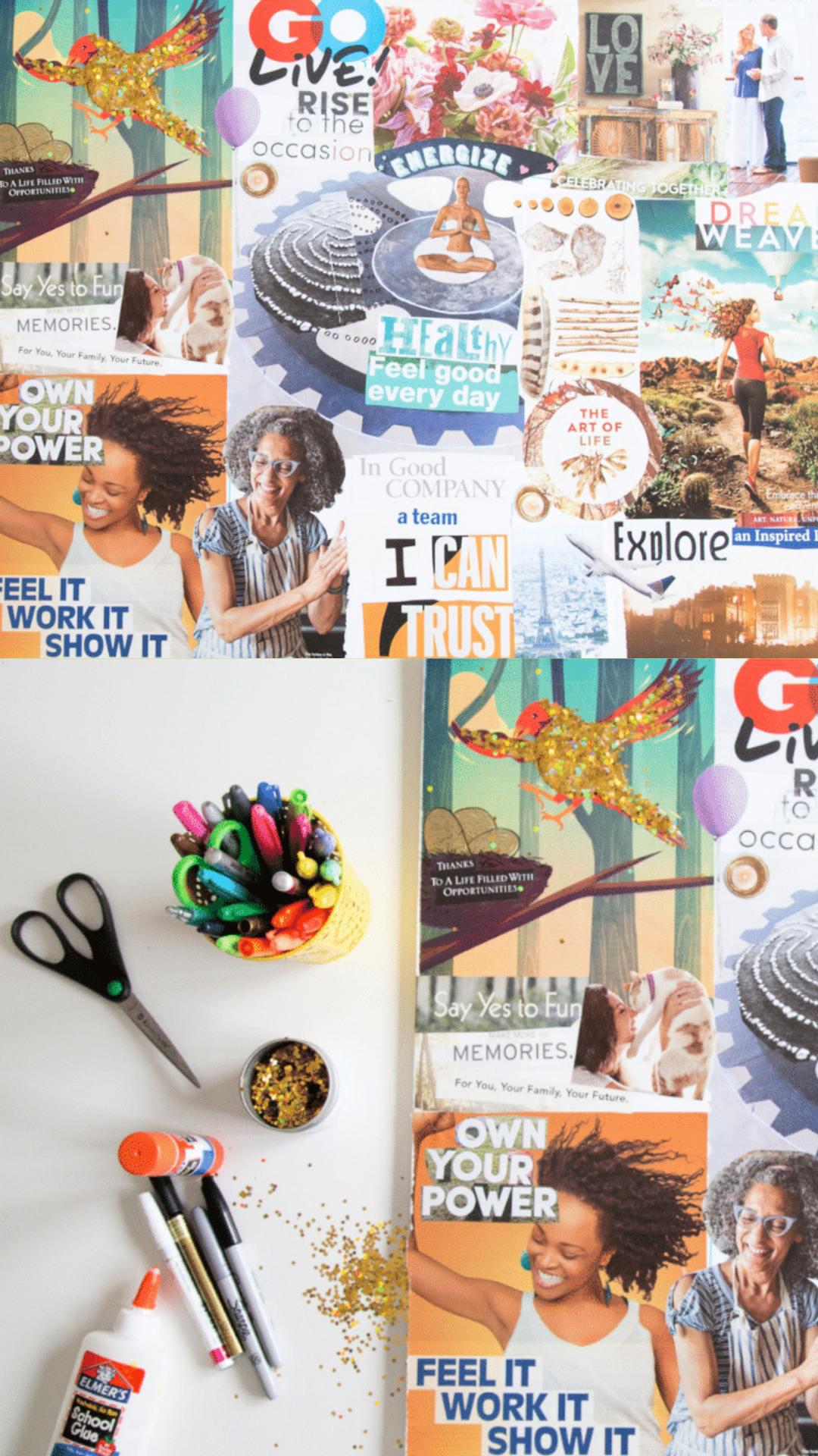 vision board