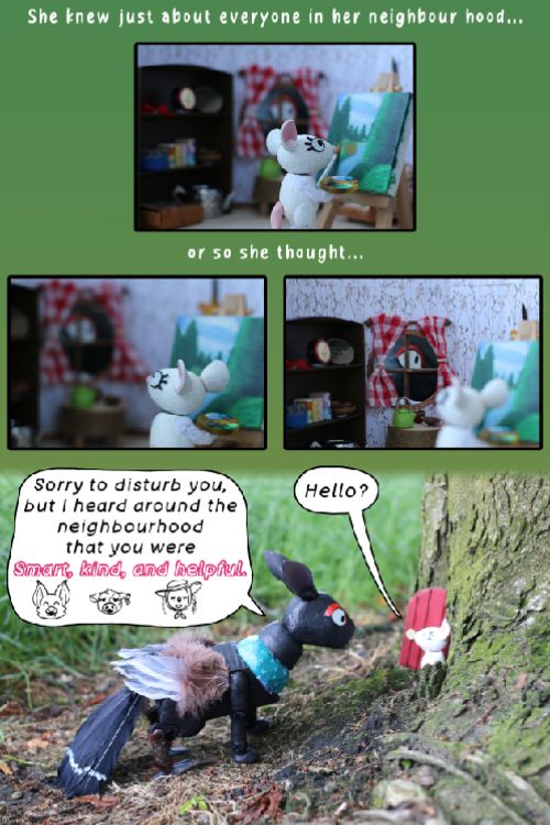 Comic made by local young creative
