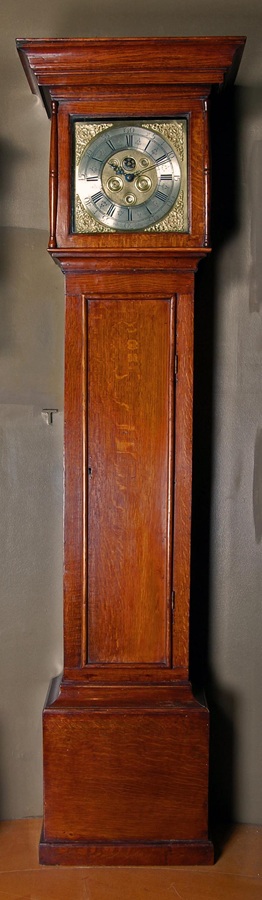 A long case clock in the British Museum collection
