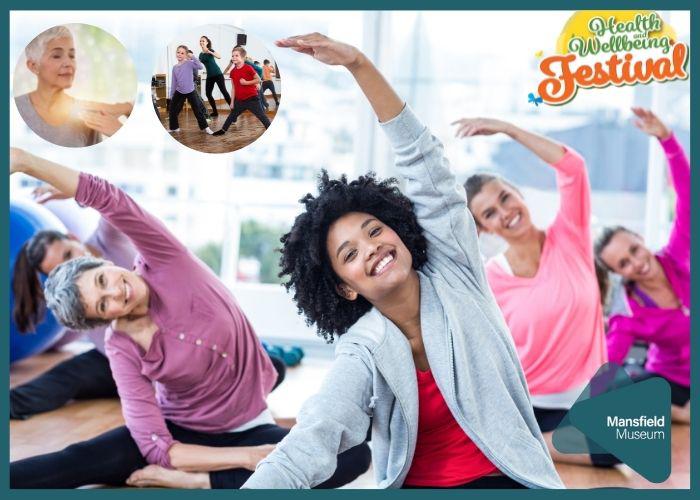 Health and wellbeing festival advert