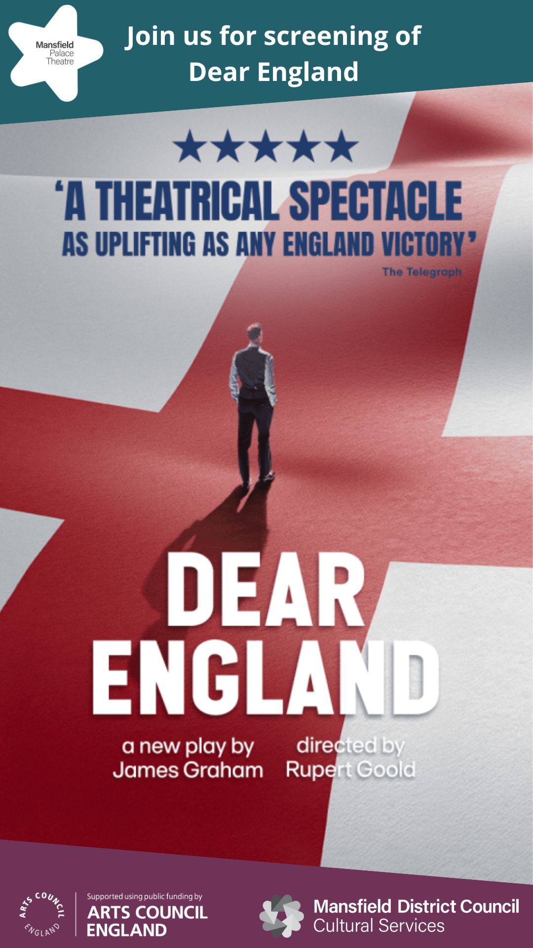 Dear England flyer
