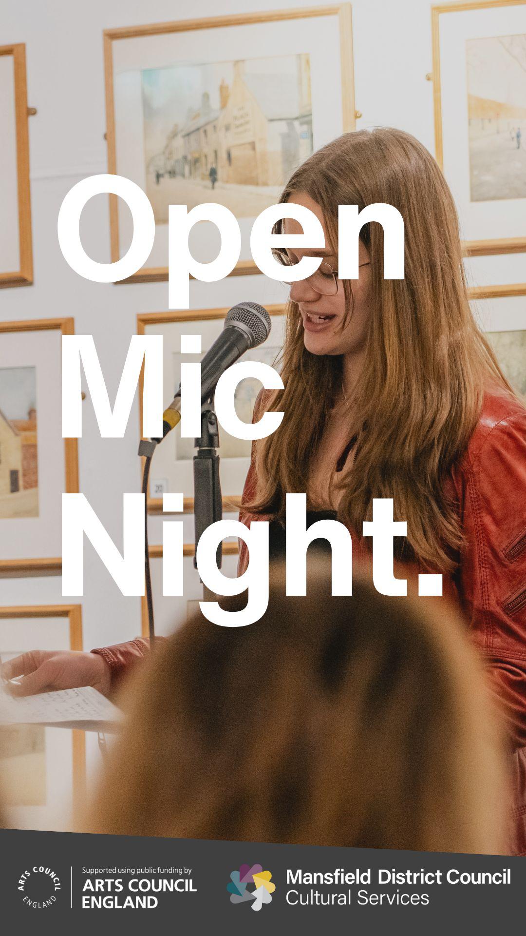 open mic night