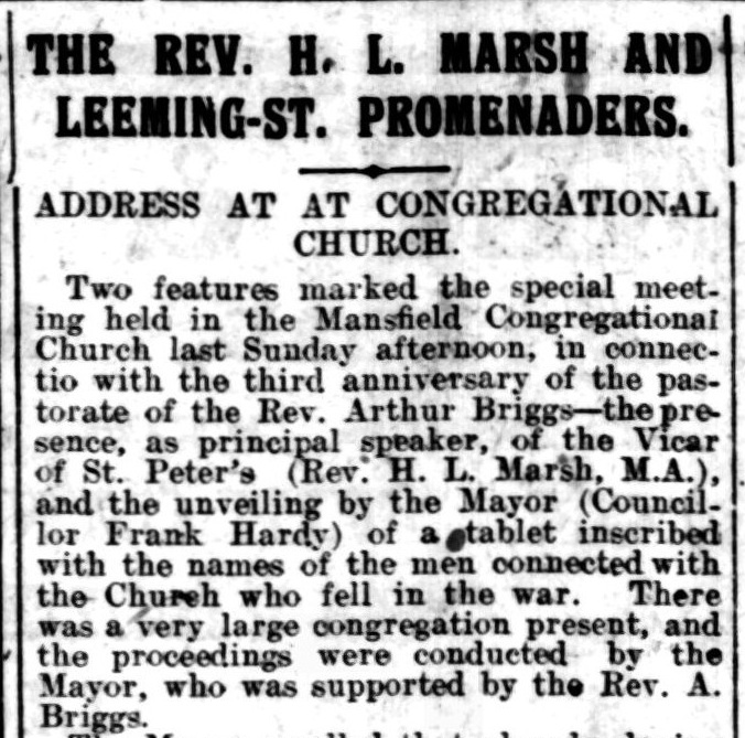 Part of a newspaper cutting