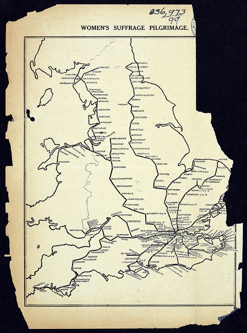 A map of England