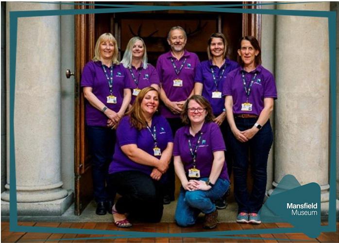 Photo of the Mansfield Museum team