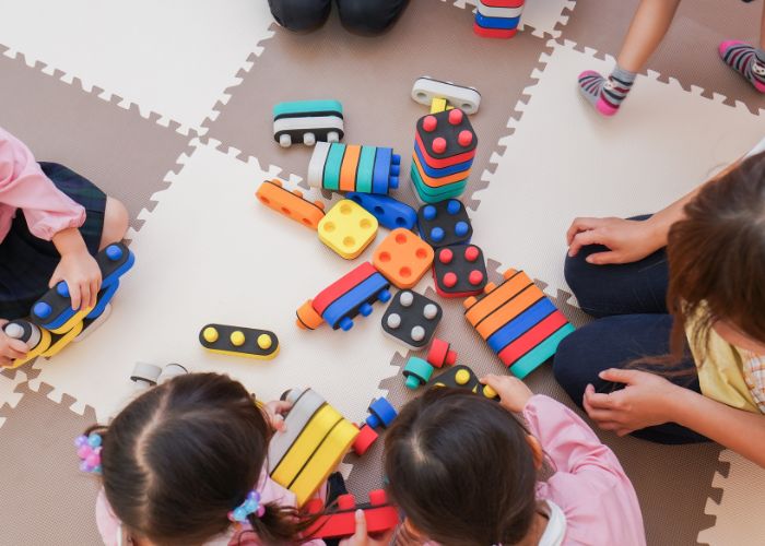 children playing