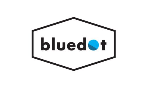 blue dot