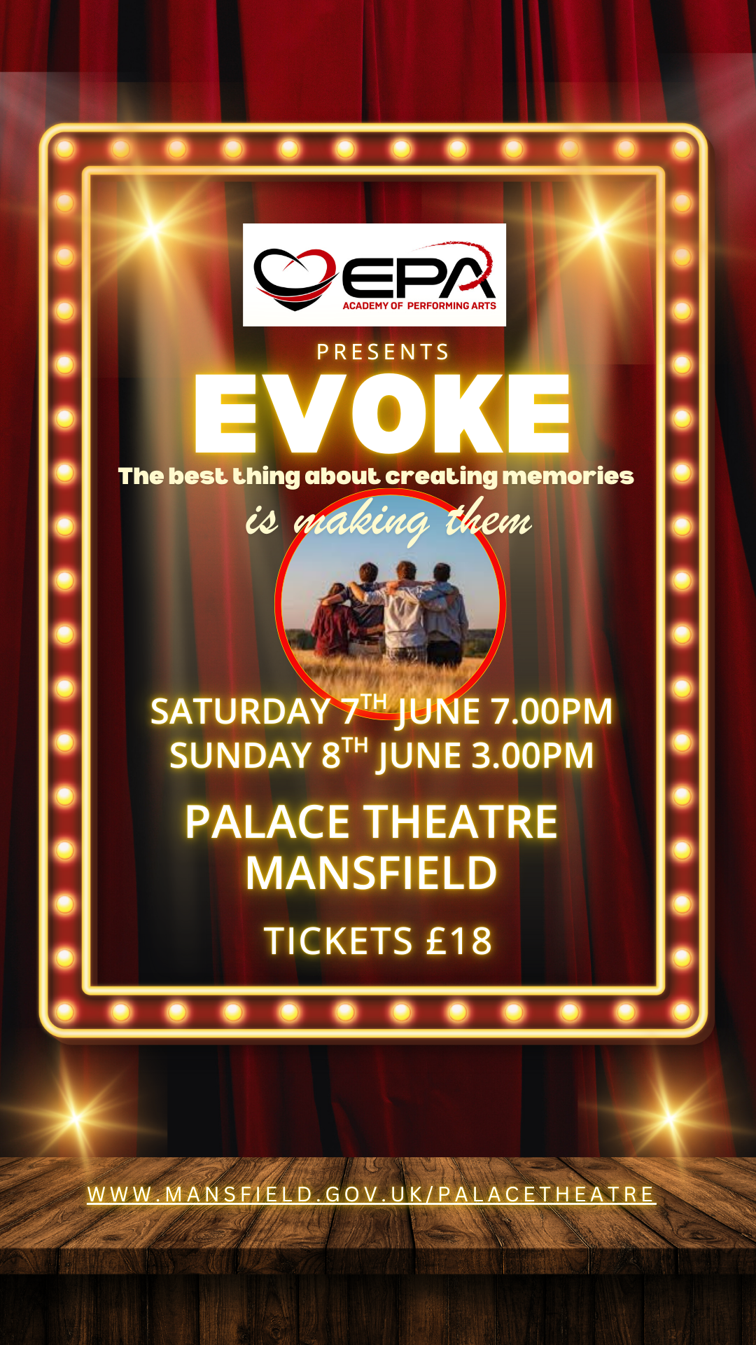 Evoke 1080 x 1920 px palace theatre size
