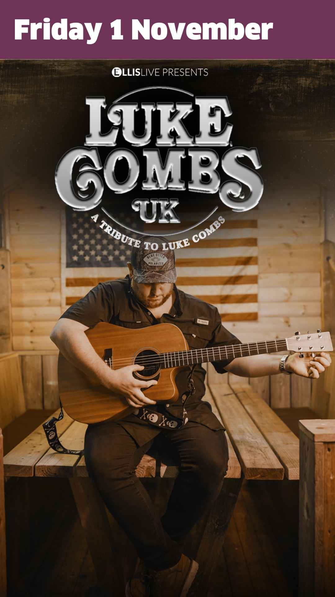 Luke Combs - Friday 1 November 2024