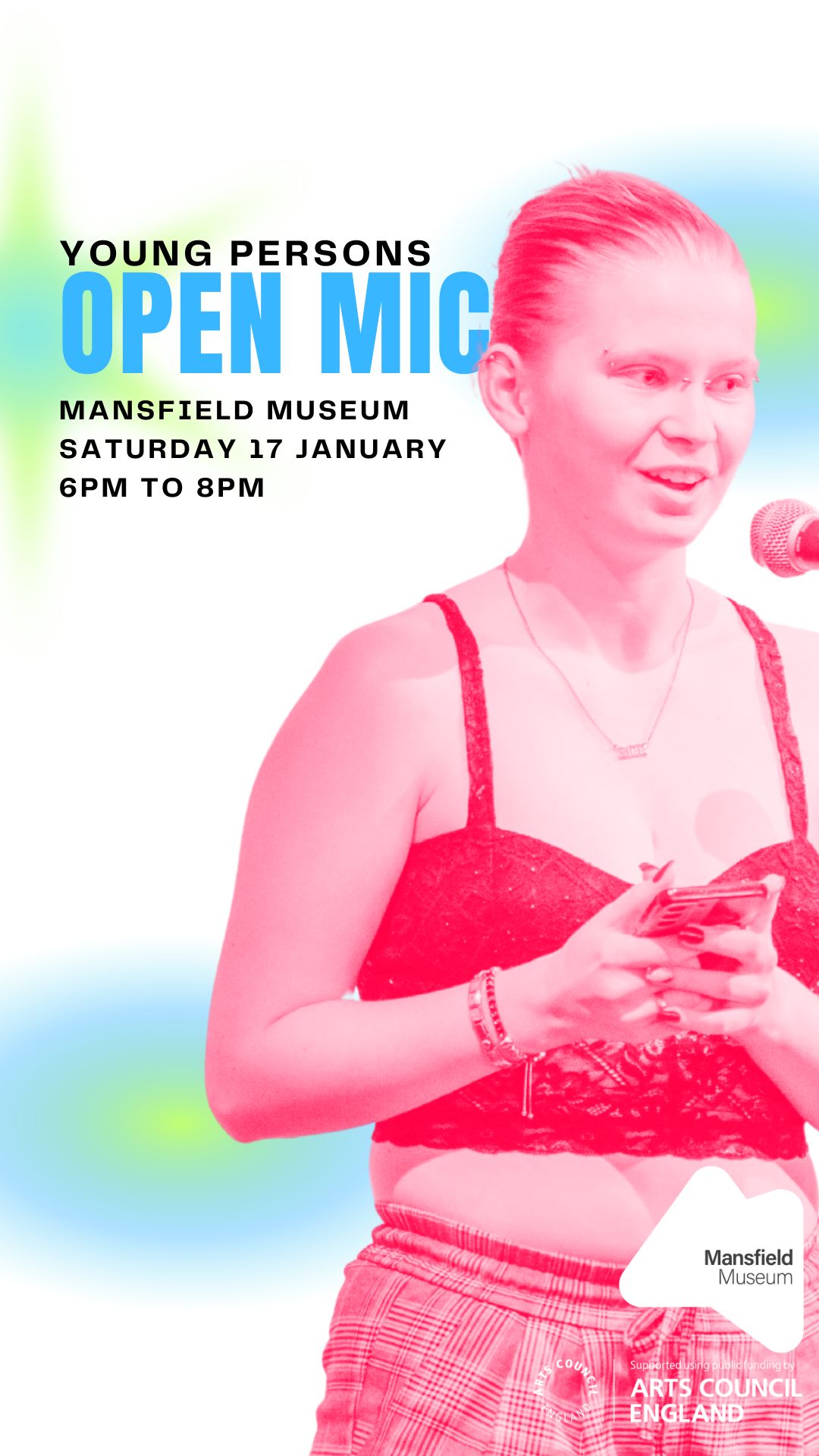 Young Persons Open Mic - January 2026
